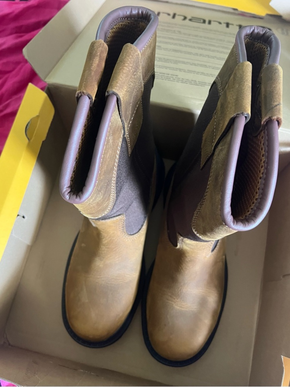 NWT Carhartt Alloy Toe Wellington
